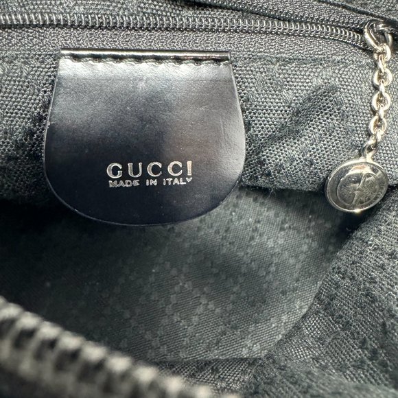 Gucci Authentic Women's Black Shoulder Bag with Bamboo Handle - Picture 5 of 5